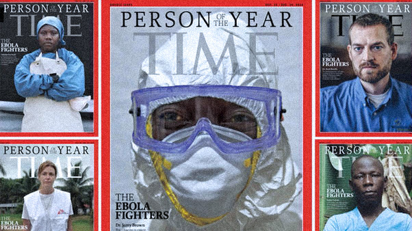 Los médicos que combaten el ébola son la Personalidad del Año, de acuerdo a la revista Time