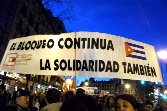 Partidos europeos exigen fin del bloqueo de EE.UU. contra Cuba