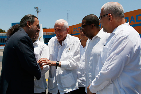 President of Association of National Olympic Committees is in Cuba