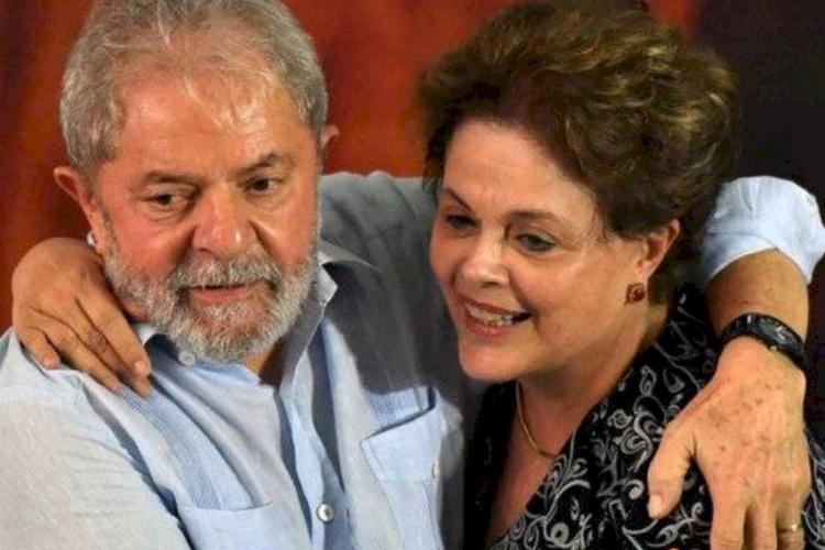 expresidentes brasileños Luiz Inácio Lula da Silva y Dilma Rousseff