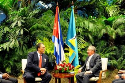 Recibió Raúl al Primer Ministro de Santa Lucia