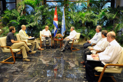 Recibe Raúl a director general de la FAO