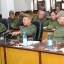 El General de Cuerpo de Ejército Leopoldo Cintra Frías, ministro de las FAR, comprobó el desarrollo del Ejercicio Meteoro 2013 en la provincia de Villa Clara. Foto: Manuel de Feria García