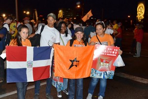 Jóvenes de la Fuerza Juvenil Dominicana. Foto: Eddy Martin