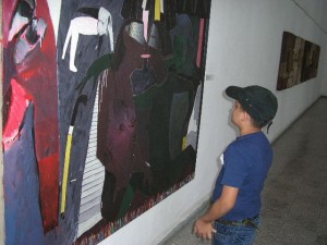 El Museo Nacional de Bellas Artes trajo las muestras 20 por 20,  Mi amor por Cuba y Mi amor por el arte, que fueron montadas en el Centro Provincial de Arte. Foto: Manuel Valdés Paz