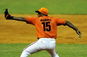 Freddy Asiel Álvarez pintó de blanco (1-0) a los elefantes de Cienfuegos. Foto: José R. Rodríguez Robleda