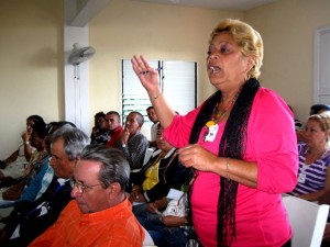 Proceso asambleario XX Congreso de la CTC en el municipio avileño de Morón. Foto: José Luis Martínez Alejo