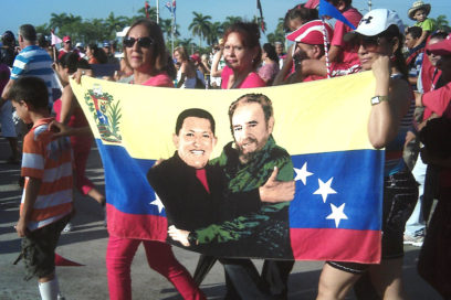 Chávez desfiló en Las Tunas