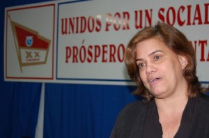 Carmen Rosa López, segunda secretaria   de la CTC