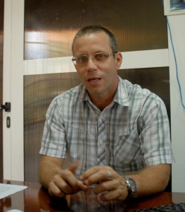 Javier Roque, director de Transporte Automotor del MITRANS. Fotos: Agustín Borrego