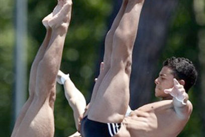 Clavadistas plateados en Gatineau