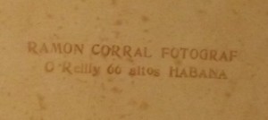 Grabado en fotografia de Martí