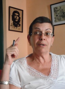 Gildita conoce de memoria los detalles de la vida de su padre. Foto: Agustín Borrego