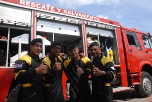 De izquierda a derecha, Yasser Calvo, Mario E. Núñez , Dayán Hernández y Wilmer Yumar. Foto: Agustín Borrego.