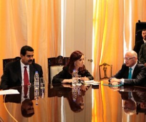 Nicolás Maduro y Cristina Fernández