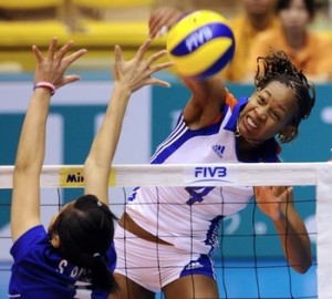 La cubana Yoana Palacios, una de las jugadoras claves del elenco.