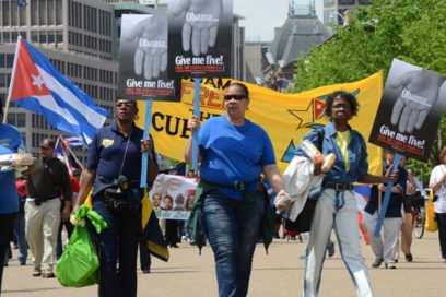 Reclaman ante la Casa Blanca libertad de antiterroristas cubanos