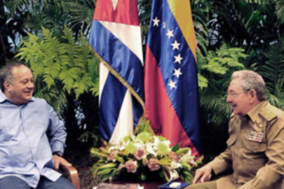 Recibió Raúl a Diosdado Cabello