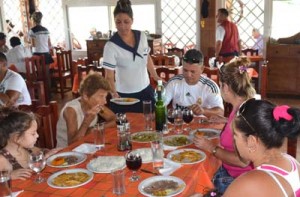 Más de 60 opciones en el menú. Foto: Edelvis Valido Gómez