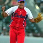 3ro juego del tope entre los equipos nacionales de EE.UU. y Cuba. Foto: Ricardo López Hevia