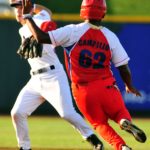 3ro juego del tope entre los equipos nacionales de EE.UU. y Cuba. Foto: Ricardo López Hevia