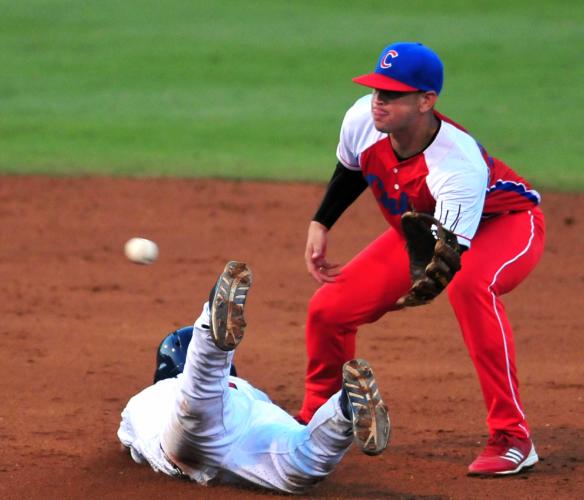5to juego del Tope de béisbol EE.UU.- Cuba. Foto: Ricardo López Hevia