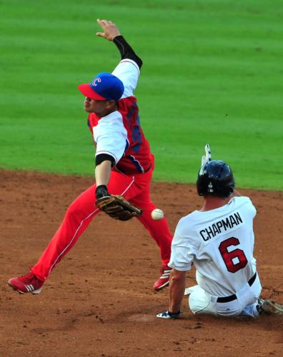 5to juego del Tope de béisbol EE.UU.- Cuba. Foto: Ricardo López Hevia