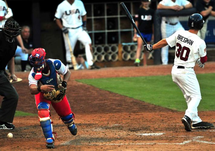 5to juego del Tope de béisbol EE.UU.- Cuba. Foto: Ricardo López Hevia