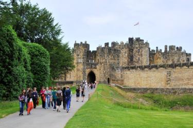 La historia del Castillo de Alnwick emerge en la Era Normanda