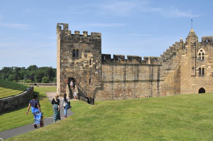 Alnwick es una parte importante del patrimonio nacional inglés, un hogar para la familia del Duque de Northumberland