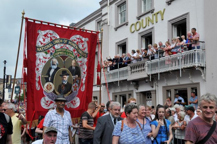 Gala de los Mineros de Durham. Foto: Joaquín Hernández Mena