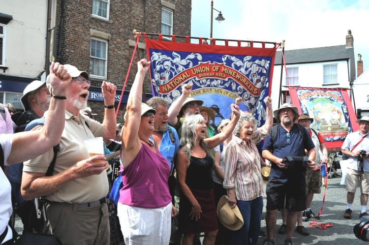 Gala de los Mineros de Durham. Foto: Joaquín Hernández Mena