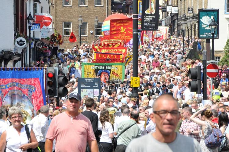 Gala de los Mineros de Durham. Foto: Joaquín Hernández Mena