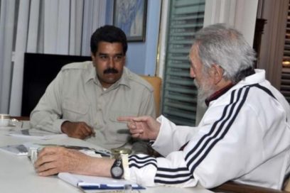 Carta de Maduro a Fidel