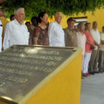 Develan busto de Pedro Manuel Sarría, el teniente del ejército de Batista que le salvó la vida a Fidel. .