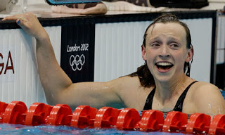 Ledecki, la flamante campeona de los 400 metros libres.