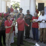 Tributo del pueblo al Comandante Hugo Chávez en su cumpleaños 59. Foto: René Pérez Massola