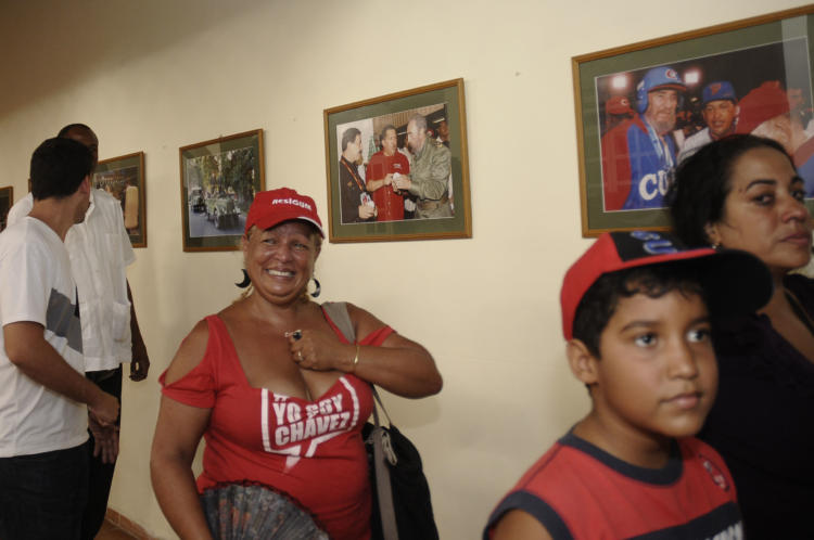 Tributo del pueblo al Comandante Hugo Chávez en su cumpleaños 59. Foto: René Pérez Massola