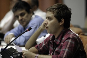 Según el estudiante camagüeyano Félix Anazco, la UPEC debe participar en la evaluación de los profesores en las universidades donde se estudia la carrera de Periodismo. Foto: René Pérez Massola.