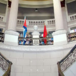 Interior de la Biblioteca Rubén Martínez Villena. Foto: César A. Rodríguez