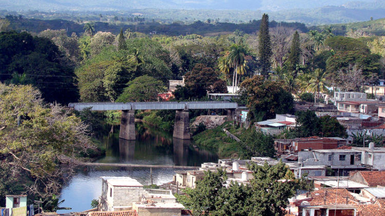 Vista aérea del Rio Yayabo. Foto: César A. Rodríguez