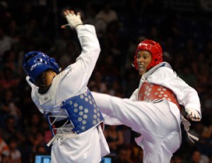 Glenhis Hernández estuvo en jornada de lujo.