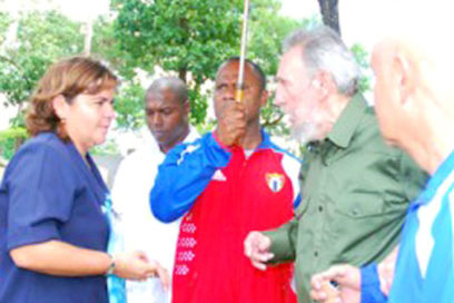 Con Fidel se rompe el protocolo