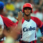 2do juego del tope entre los equipos nacionales de EE.UU. y Cuba. Foto: Ricardo López Hevia