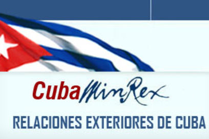 Declaración de la Cancillería cubana