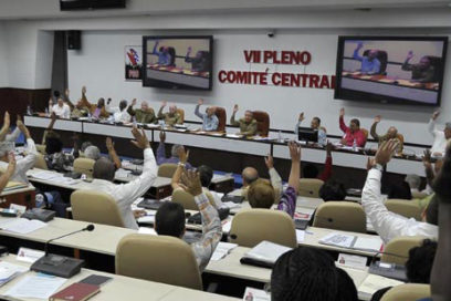 Celebrado VII Pleno del Comité Central del Partido