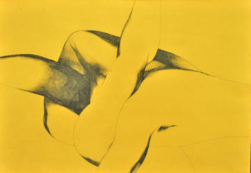 Parte del tiempo amado (detalle). 1979. Tinta sobre cartulina. 540 x 740 mm.
