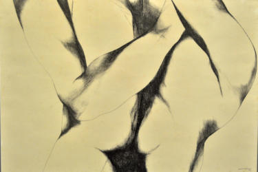El asombro de Marianao (detalle). 1974. Tinta sobre cartulina. 550 x 750 mm.