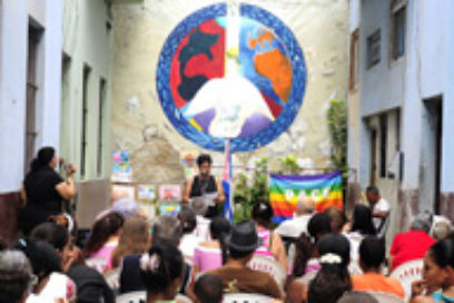 Canciones por la paz desde un humilde barrio habanero