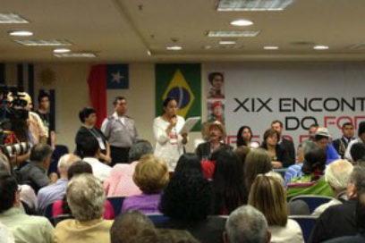 Concluyó XIX Foro de Sao Paulo